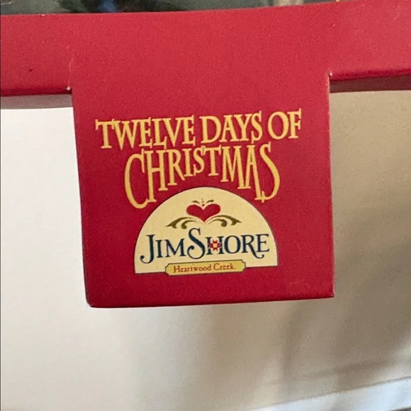 Jim Shore 2006 Red and Green Twelve Days of Christmas - Picture 2 of 8
